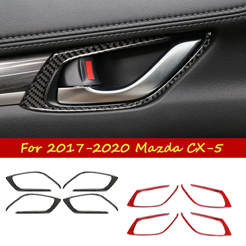 Для Mazda CX-5 2017-2020 гг., рамка дверной ручки из углеродного волокна, декоративная наклейка, аксессуары для модификации интерьера, роскошное обновление
Для Mazda CX-5 2017-2020 гг., рамка дверной ручки из углеродного волокна, декоративная наклейка, аксессуары для модификации интерьера, роскошное обновление