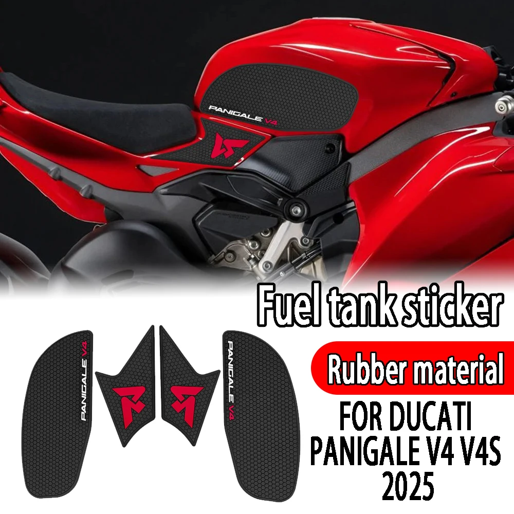 Для DUCATI Panigale V4 V4S v4s v4 2025, тяговая накладка на топливный бак, противоскользящая наклейка, защита газового наколенника, наклейка на мотоцикл
Для DUCATI Panigale V4 V4S v4s v4 2025, тяговая накладка на топливный бак, противоскользящая наклейка, защита газового наколенника, наклейка на мотоцикл