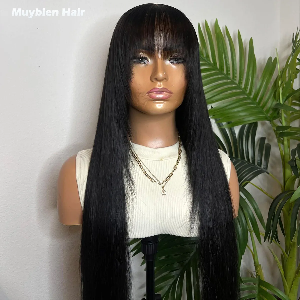 Vietnamese Bone Straight Glueless Wig Human Hair 3x1 Closure Wear and Go Glueless Fringe Wig Natural Black Human Hair Wigs
Vietnamese Bone Straight Glueless Wig Human Hair 3x1 Closure Wear and Go Glueless Fringe Wig Natural Black Human Hair Wigs