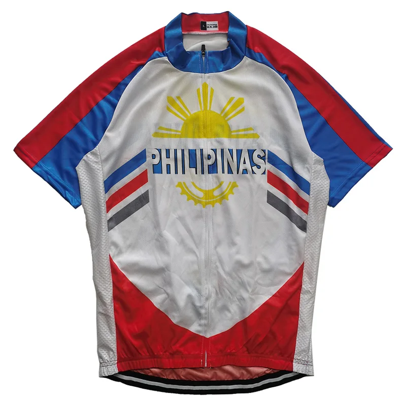 Philippine Pro Jersey Team Bike Clothes Short Sleeve Jacket Cycling Road Wear Motocross Top Bicycle Uniform Shirt Bib Breathable
Philippine Pro Jersey Team Bike Clothes Short Sleeve Jacket Cycling Road Wear Motocross Top Bicycle Uniform Shirt Bib Breathable