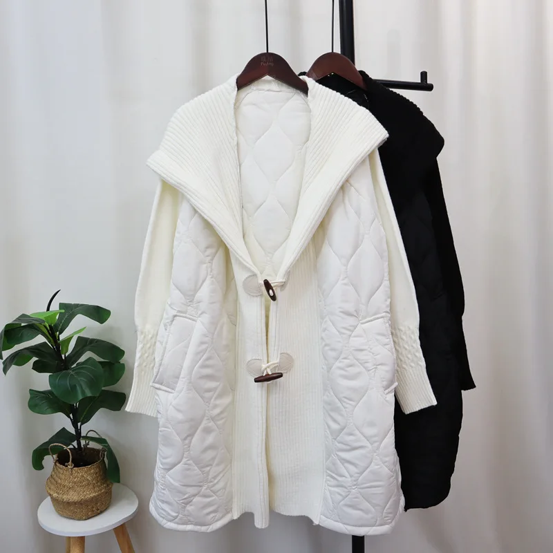 Свитер SuperAen 2026: Новинка осенне-зимнего сезона, свободный вязаный кардиган с капюшоном, длинными рукавами, пуговицами-рогами и вставками в корейском стиле
Свитер SuperAen 2026: Новинка осенне-зимнего сезона, свободный вязаный кардиган с капюшоном, длинными рукавами, пуговицами-рогами и вставками в корейском стиле