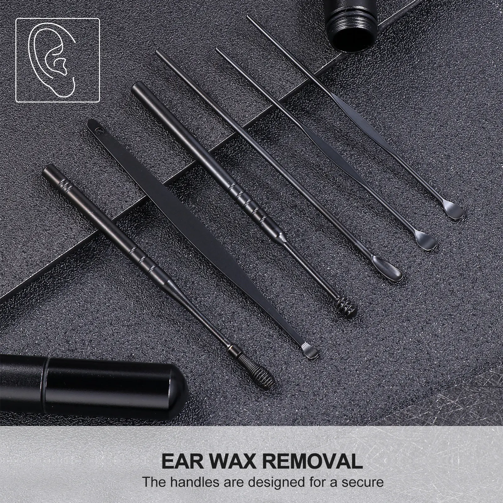 6Pcs Ear Wax Removal Kit Compact Lightweight Stainless Steel Tools 6 Shape for Effective Comfortable
6Pcs Ear Wax Removal Kit Compact Lightweight Stainless Steel Tools 6 Shape for Effective Comfortable