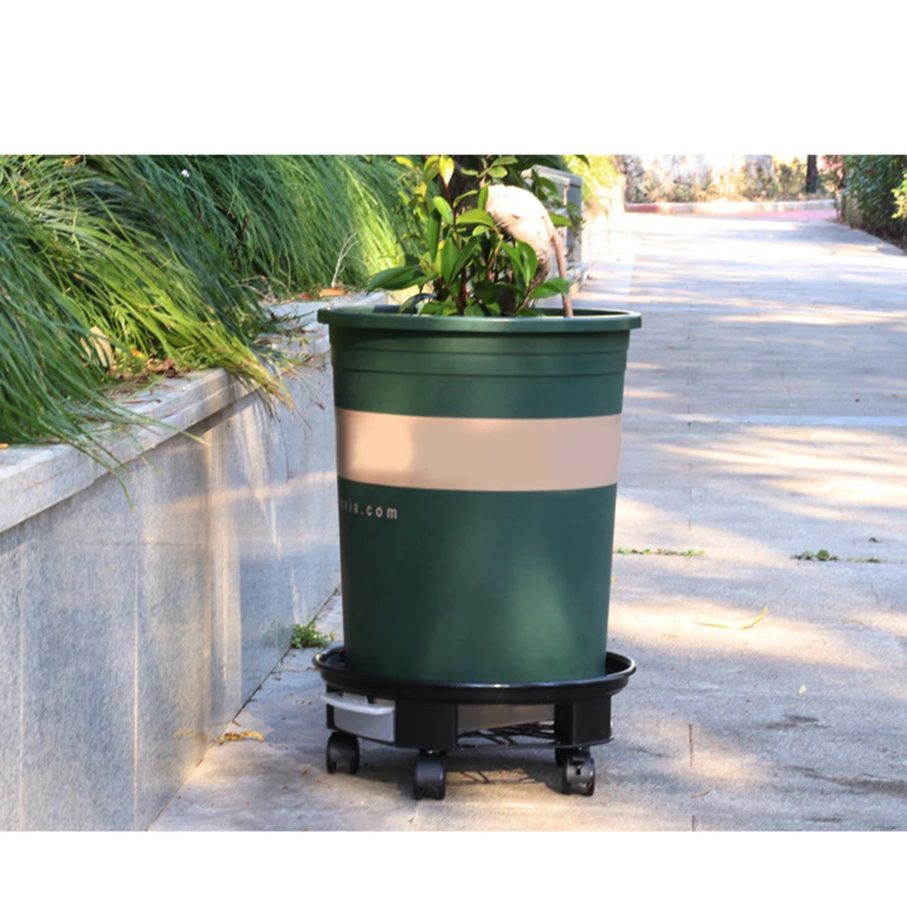 Removable 30cm Round Flower Pot Base Tray Universal Wheels with Brake Small Drawer Storage Flower Pots Base for Garden Home 
Removable 30cm Round Flower Pot Base Tray Universal Wheels with Brake Small Drawer Storage Flower Pots Base for Garden Home