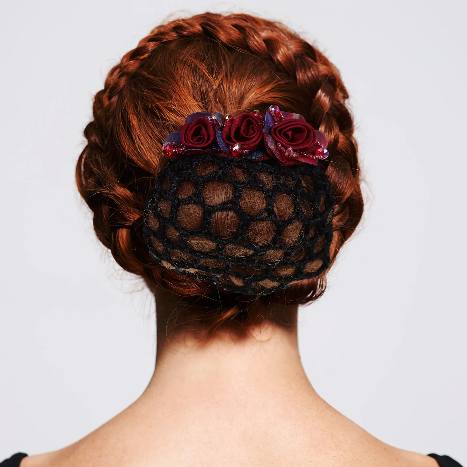 Flower Hair Bun Cover Hair Net Clip for Ballet Dancers Lightweight Classic Color Hairnets for Women Nurses Stewardess Bank
Flower Hair Bun Cover Hair Net Clip for Ballet Dancers Lightweight Classic Color Hairnets for Women Nurses Stewardess Bank