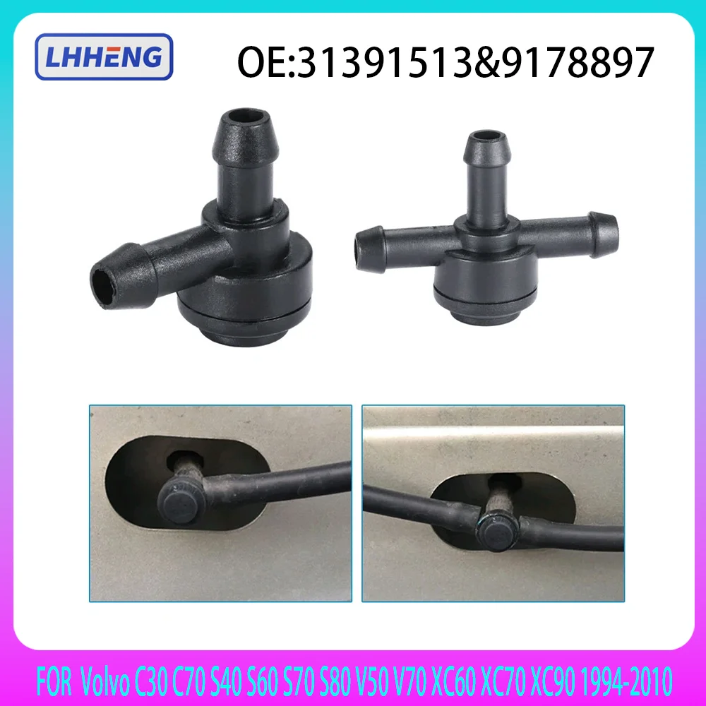 Windshield Washer Check 31391513 9178897 for Volvo 2.0 2.3 2.4 2.5 3.2 C30 C70 S40 S60 S70 S80 V50 V70 XC60 XC70 XC90 1994-2010
Windshield Washer Check 31391513 9178897 for Volvo 2.0 2.3 2.4 2.5 3.2 C30 C70 S40 S60 S70 S80 V50 V70 XC60 XC70 XC90 1994-2010