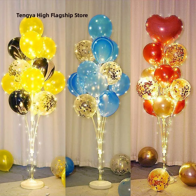 Glowing Floor Floating Column Balloons Outdoor Party Scene Decoration Birthday Anniversary Celebration Festive Atmosphere
Glowing Floor Floating Column Balloons Outdoor Party Scene Decoration Birthday Anniversary Celebration Festive Atmosphere
