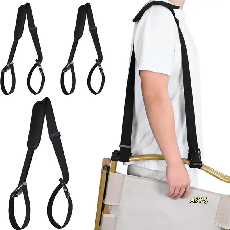 Adjustable Camping & Beach Chair Carry Straps Heavy-Duty Light Carrying With Padded Shoulder Strap 3 Pack
Adjustable Camping & Beach Chair Carry Straps Heavy-Duty Light Carrying With Padded Shoulder Strap 3 Pack