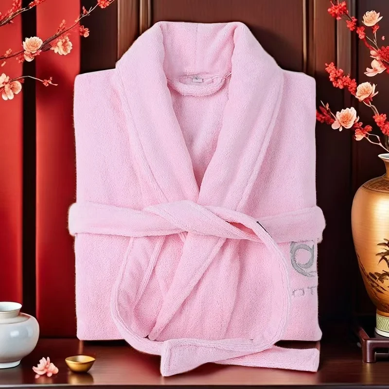 Men's Long Thick Warm Bath Robe, Plus Size, Women Robes, Towel Fleece Bathrobe for Winter Dressing Gown, Male Kimono Sleepwear
Men's Long Thick Warm Bath Robe, Plus Size, Women Robes, Towel Fleece Bathrobe for Winter Dressing Gown, Male Kimono Sleepwear