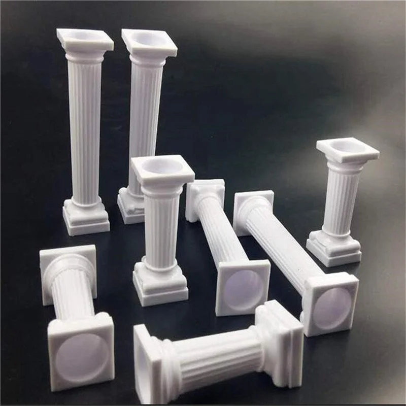 ABUN-24Pcs White Small+Large Plastic Cake Pillars,Wedding Cake Pillars Stand,Fondant Cake Support Mold
ABUN-24Pcs White Small+Large Plastic Cake Pillars,Wedding Cake Pillars Stand,Fondant Cake Support Mold
