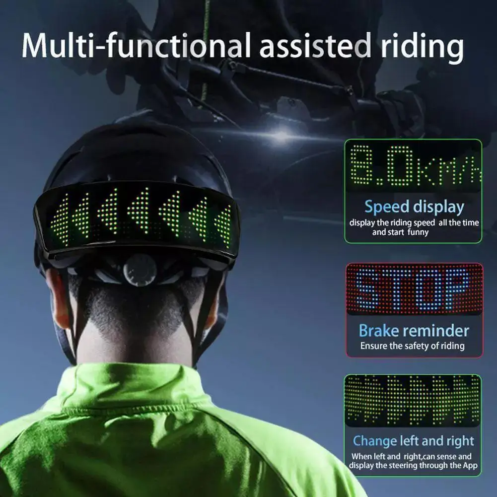2025 Motorcycle Helmet Warning Light Night Riding DIY RGB Led Screen Display Bike Helmet Taillight APP Programmable LED Screen
2025 Motorcycle Helmet Warning Light Night Riding DIY RGB Led Screen Display Bike Helmet Taillight APP Programmable LED Screen