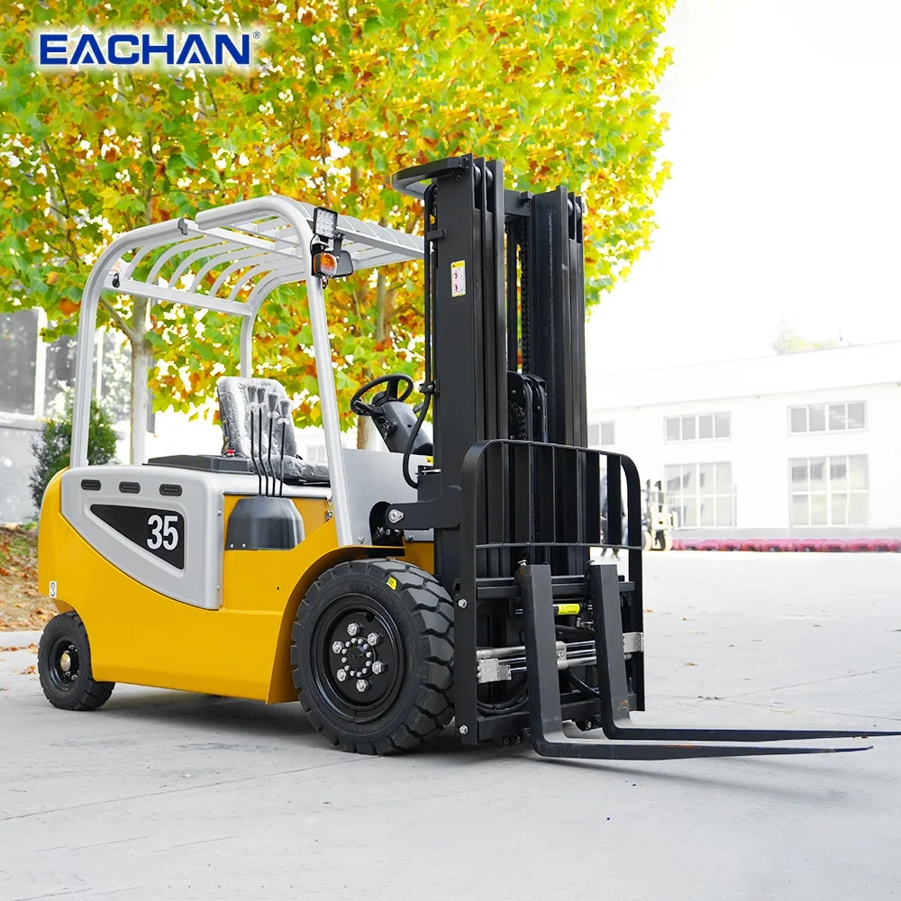 EACHAN Best Sales 4x4 Electric Forklift Hydraulic Lifting New Energy Forklift 3.5 Ton Telescopic Electric Forklift Customized
EACHAN Best Sales 4x4 Electric Forklift Hydraulic Lifting New Energy Forklift 3.5 Ton Telescopic Electric Forklift Customized