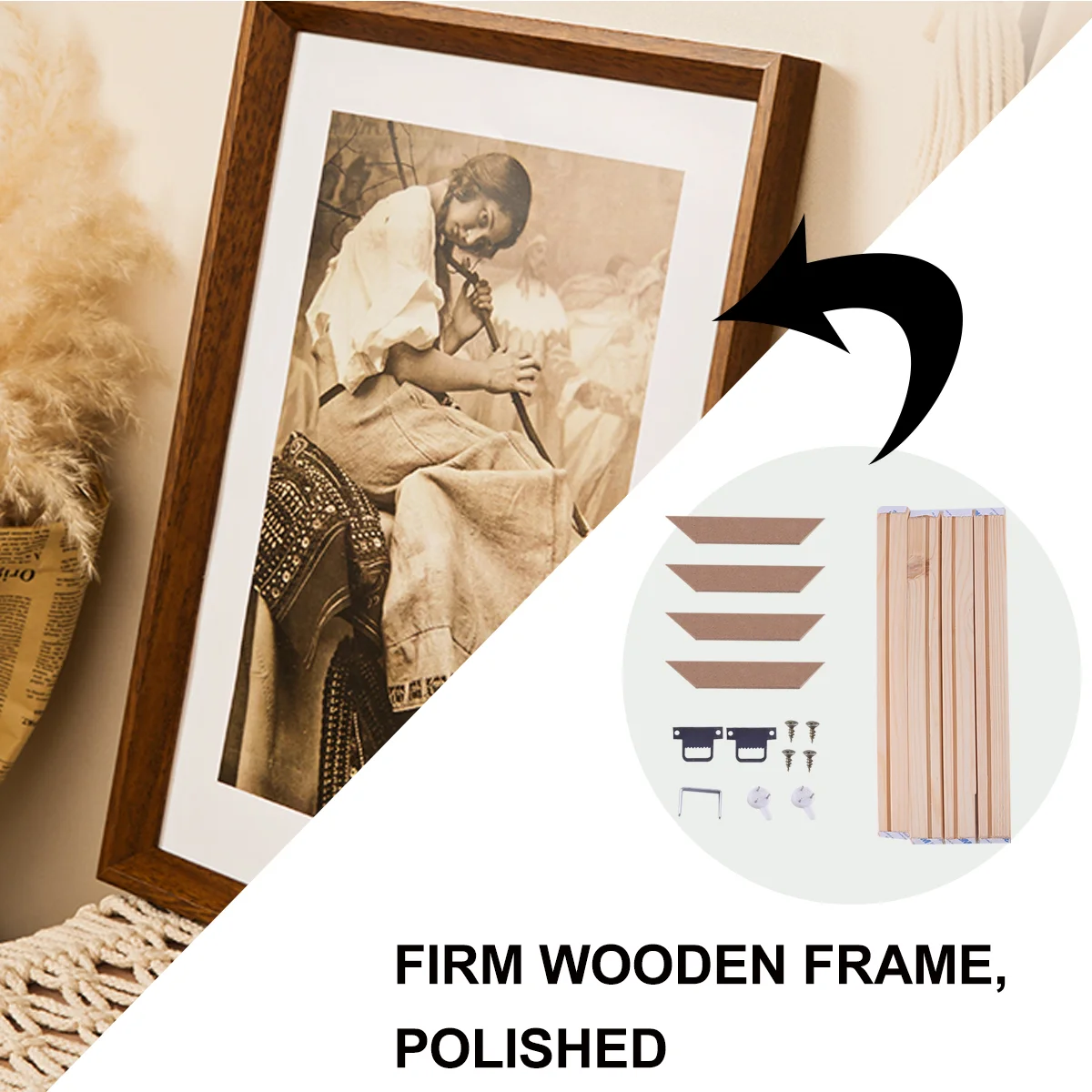 Small Hanging Decoration DIY Combination Solid Wood Photo Frame Wooden Photography Picture Holder Office
Small Hanging Decoration DIY Combination Solid Wood Photo Frame Wooden Photography Picture Holder Office