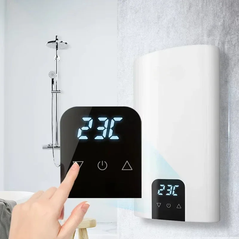 Water heater Wall-mounted geyser hot water heater Instant electric water heater
Water heater Wall-mounted geyser hot water heater Instant electric water heater