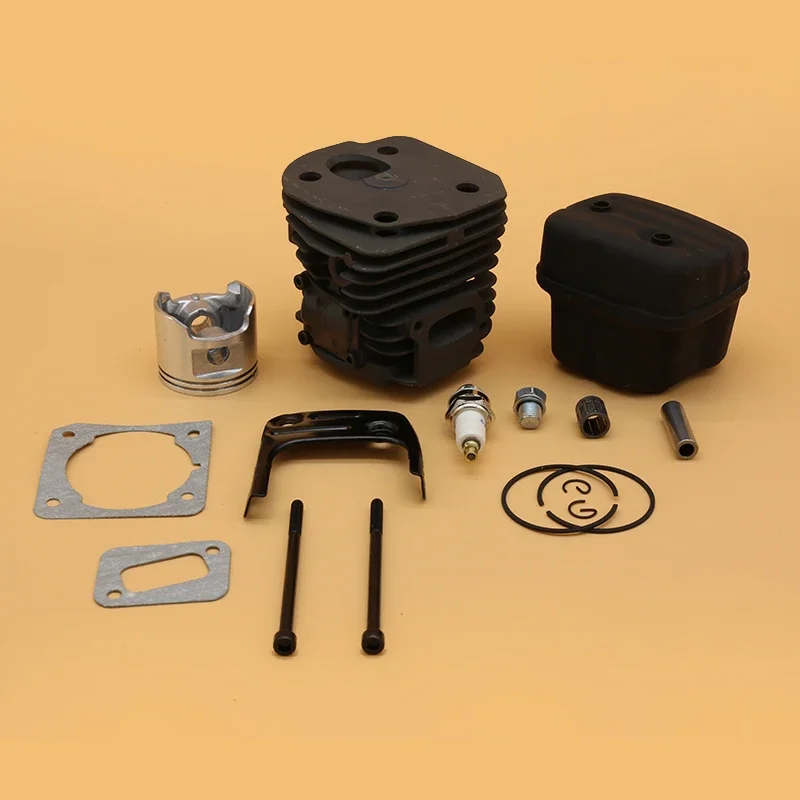 45mm Cylinder Piston Exhaust Muffler Bolt Motor Set Fit For HUS 353 Chainsaw Engine Rebuild Kit Parts
45mm Cylinder Piston Exhaust Muffler Bolt Motor Set Fit For HUS 353 Chainsaw Engine Rebuild Kit Parts