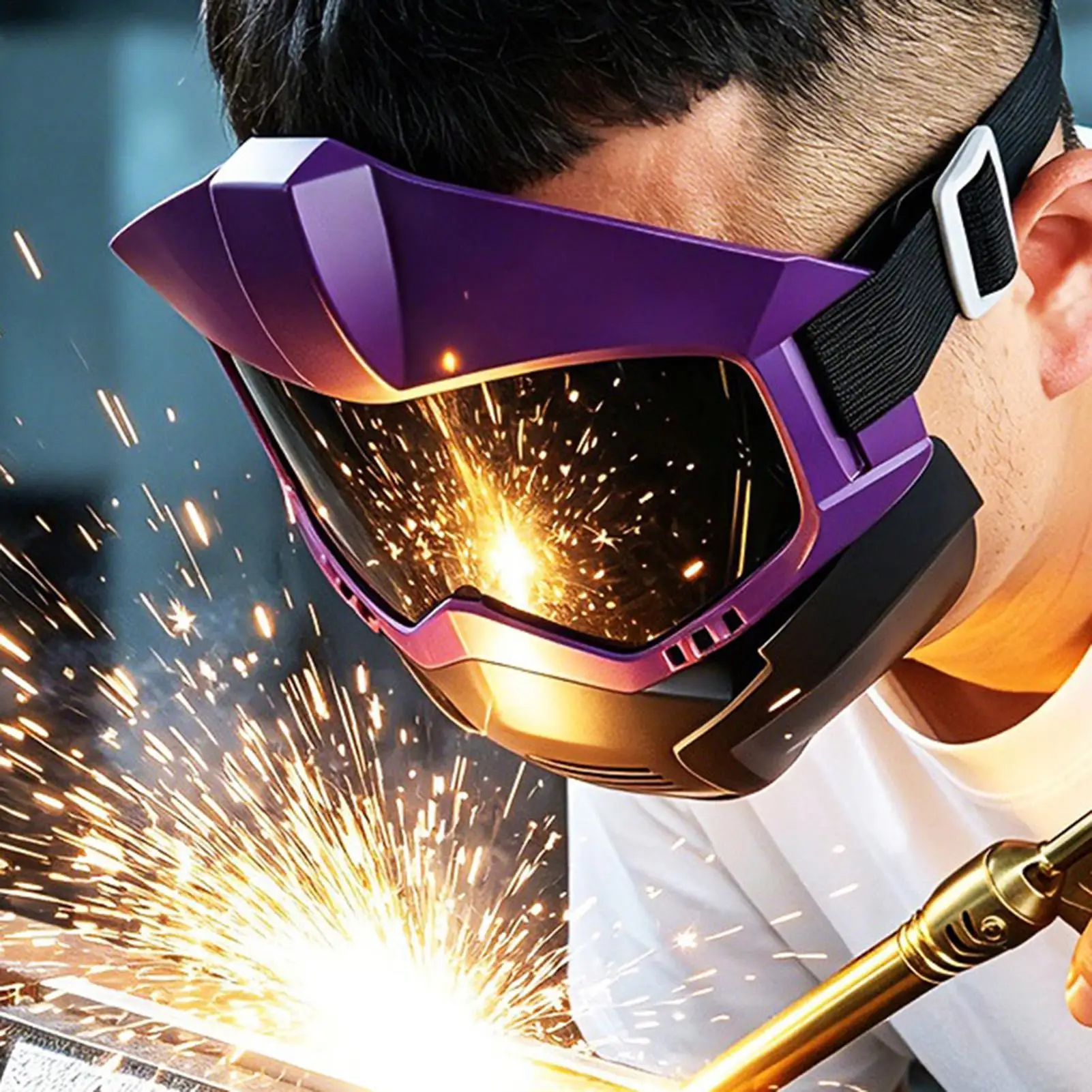 Welding Shield Detachable Adjustable Eye Protection Auto Darkening Auto Darkening Welding Shield For Automotive Construction
Welding Shield Detachable Adjustable Eye Protection Auto Darkening Auto Darkening Welding Shield For Automotive Construction