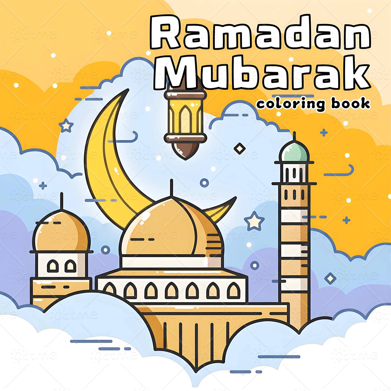 Книга-раскраска «Рамадан Мубарак» для взрослых: Исламский Рамадан и Ид аль-Фитр/Ид, рисование и раскрашивание
Книга-раскраска «Рамадан Мубарак» для взрослых: Исламский Рамадан и Ид аль-Фитр/Ид, рисование и раскрашивание