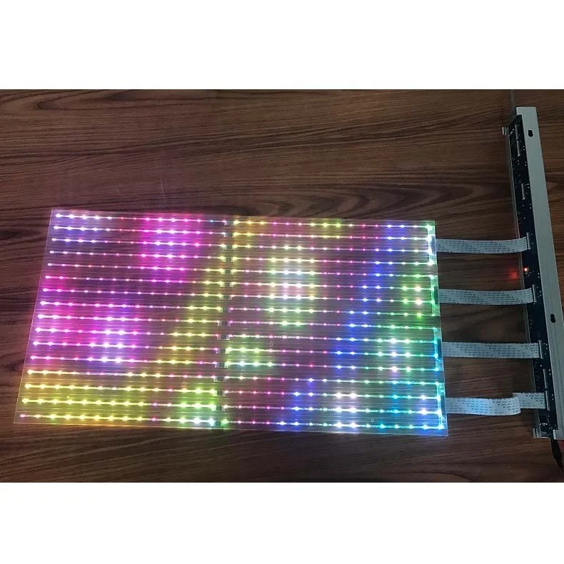 TOPLED Glass LED Screen Display Transparent Indoor P10 Ultra-thin Flexible Adhesive Video Wall Full Color Customized CE ROHS FCC
TOPLED Glass LED Screen Display Transparent Indoor P10 Ultra-thin Flexible Adhesive Video Wall Full Color Customized CE ROHS FCC