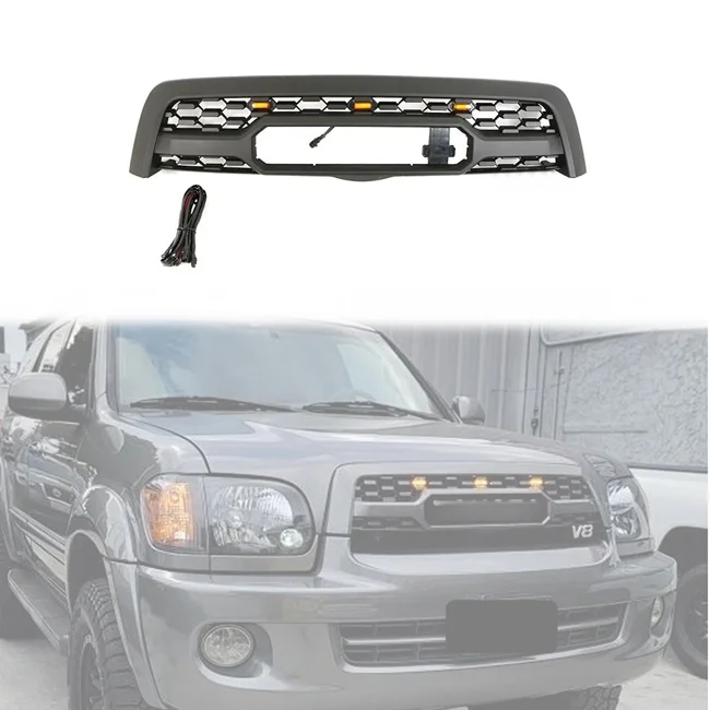 LUMA Accessories 2005-2007 Black ABS Plastic Car Bumper Grill New Condition 4x4 Offroad Parts Fit For Toyota Sequoia
LUMA Accessories 2005-2007 Black ABS Plastic Car Bumper Grill New Condition 4x4 Offroad Parts Fit For Toyota Sequoia