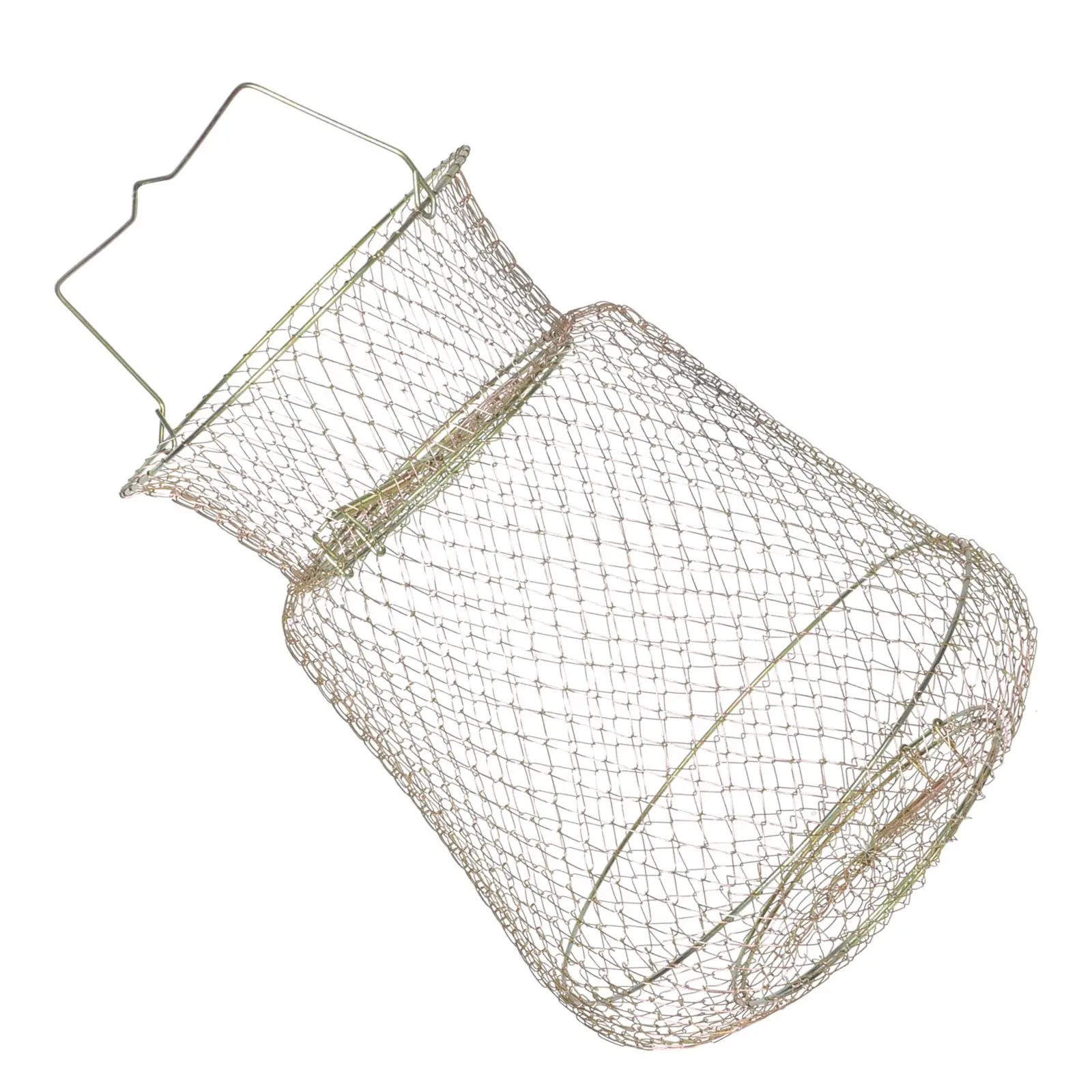 1PC Wire Fish Basket Stainless Steel Crab Holder Foldable Fishing Bucket Durable Galvanized Iron Mesh Design Portable Outdoor
1PC Wire Fish Basket Stainless Steel Crab Holder Foldable Fishing Bucket Durable Galvanized Iron Mesh Design Portable Outdoor