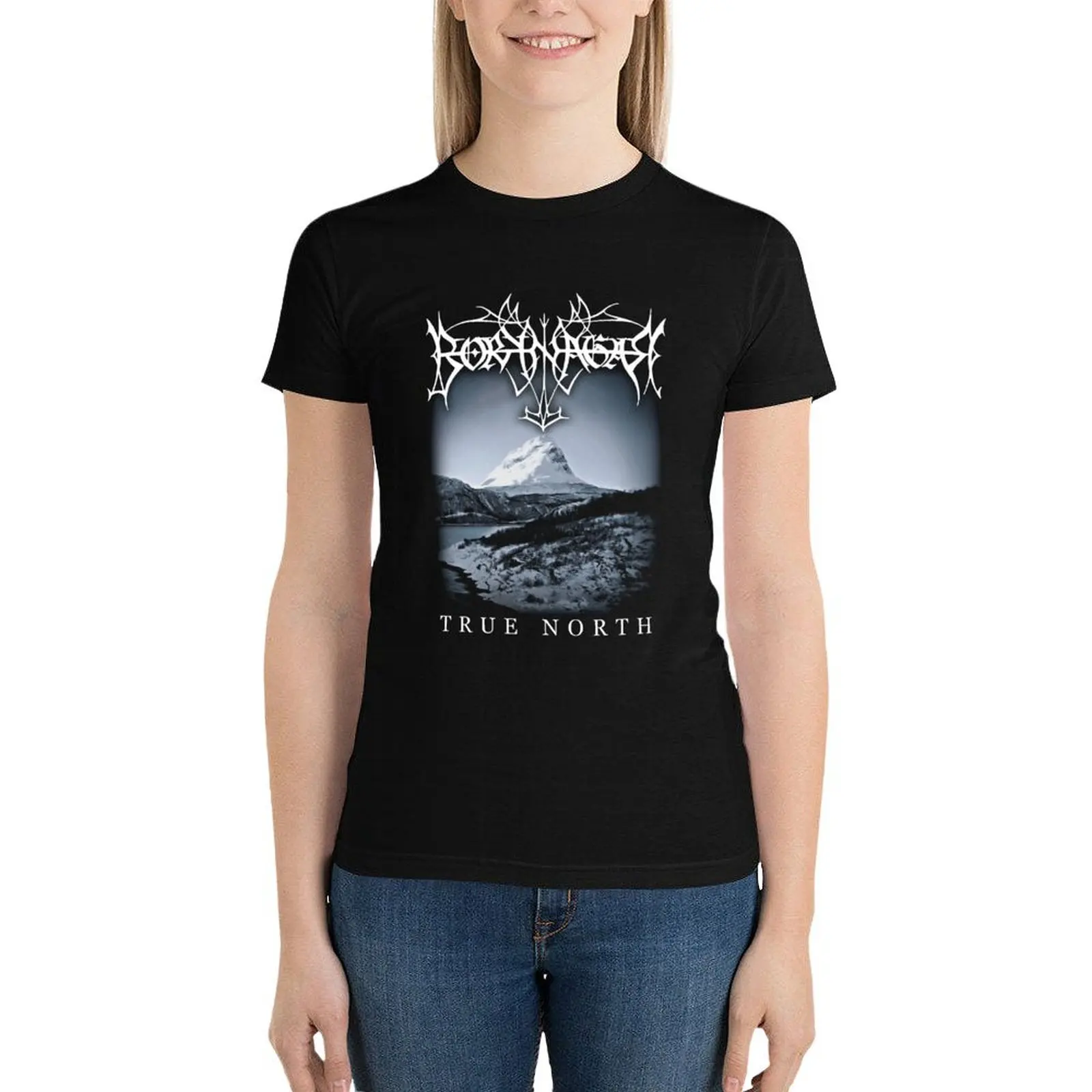 BORKNAGAR T-Shirt Blouse shirts graphic tees vintage clothes spring clothes Women 2024
BORKNAGAR T-Shirt Blouse shirts graphic tees vintage clothes spring clothes Women 2024