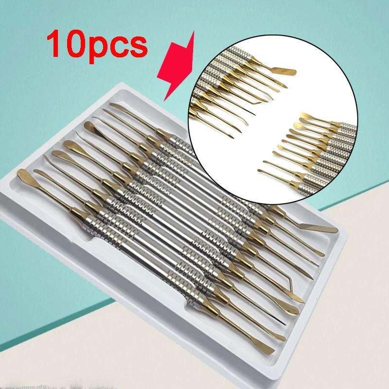 Professional Dental Implant Periosteal Elevator Set, Titanium Implant Tools for Reflecting & Retracting
Professional Dental Implant Periosteal Elevator Set, Titanium Implant Tools for Reflecting & Retracting