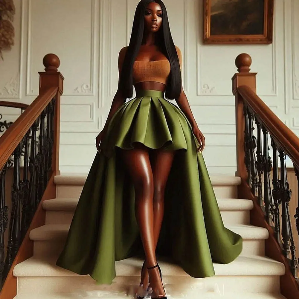 High Low Women Skirts Without Top Pleats African Women Female Maxi Skirt Custom Made Lady Birthday Party Skirt
High Low Women Skirts Without Top Pleats African Women Female Maxi Skirt Custom Made Lady Birthday Party Skirt