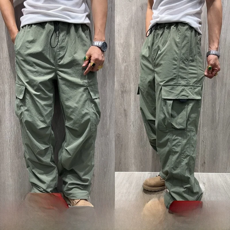 Men's High-End Elastic Breathable Loose Workwear Casual Pants Comfortable Polyester Fabric Straight Leg CleanFit Sle
Men's High-End Elastic Breathable Loose Workwear Casual Pants Comfortable Polyester Fabric Straight Leg CleanFit Sle