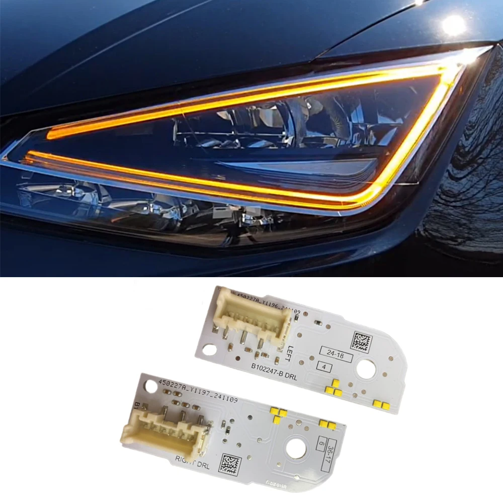 Multi-color non RGB DRL For 2018 2019 2020 2021 SEAT IBIZA ARONA Daytime Running Light Yellow Red Blue Amber 6F0941475 6F0941476
Multi-color non RGB DRL For 2018 2019 2020 2021 SEAT IBIZA ARONA Daytime Running Light Yellow Red Blue Amber 6F0941475 6F0941476