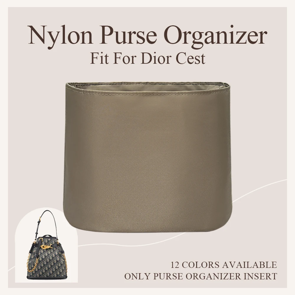 Nylon Purse Organizer Insert Fit for Dior Cest Bucket Bag Durable Storage Inner Liner Bag In Bag Cosmetics Bag Organizer Insert
Nylon Purse Organizer Insert Fit for Dior Cest Bucket Bag Durable Storage Inner Liner Bag In Bag Cosmetics Bag Organizer Insert
