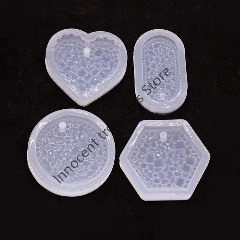 3XUA Jewelry Casting Molds,Silicone Pendant Resin Molds with Hanging Hole DIY Crafts
3XUA Jewelry Casting Molds,Silicone Pendant Resin Molds with Hanging Hole DIY Crafts