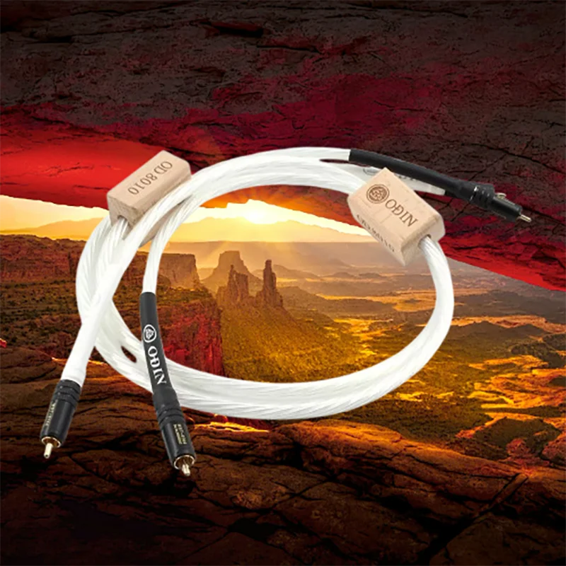 Nordost Odin 2, посеребренный эталонный соединительный кабель RCA для усилителя CD-плеера
Nordost Odin 2, посеребренный эталонный соединительный кабель RCA для усилителя CD-плеера 