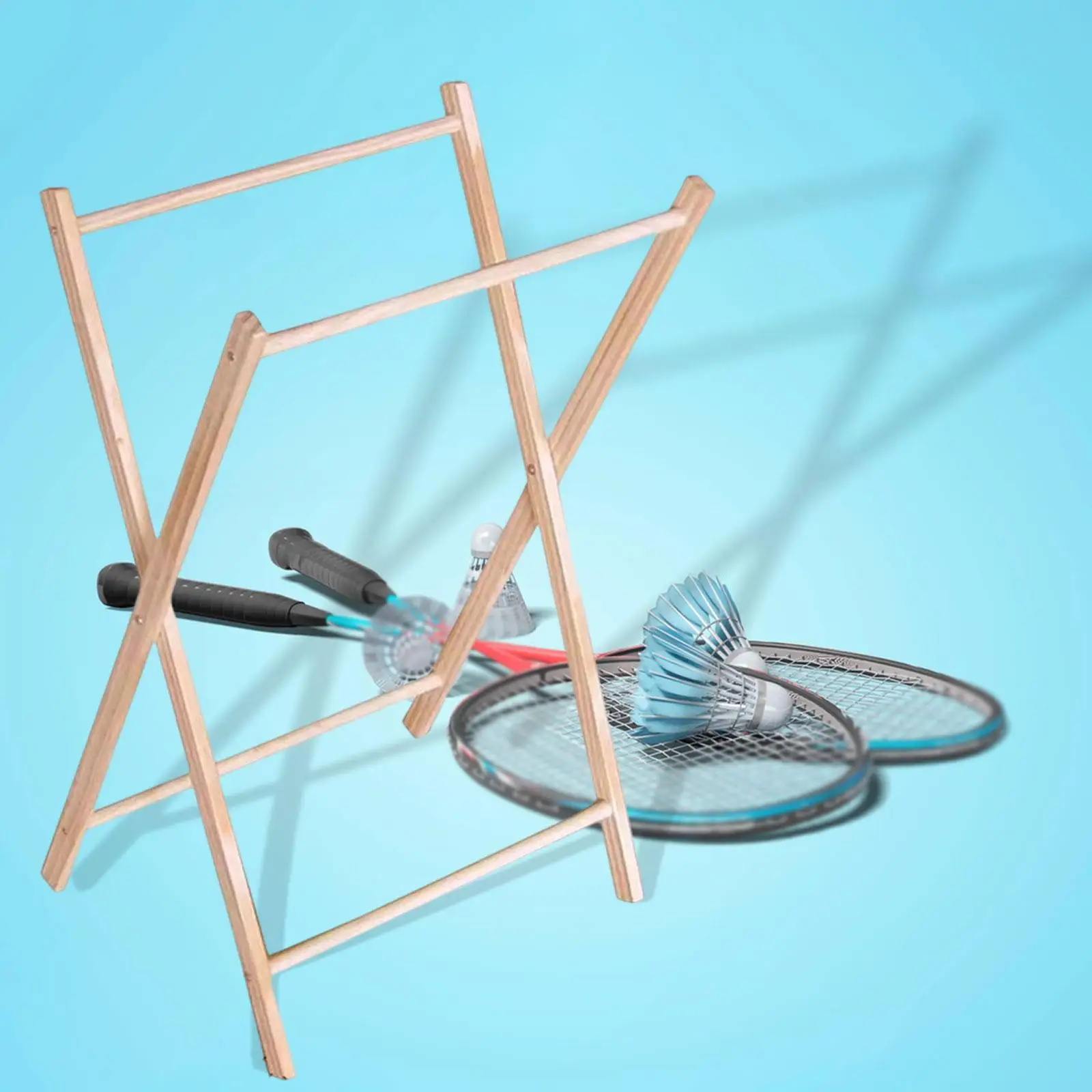 Badminton Racket Storage Rack Nonslip Portable Decor Multifunction Shelf Display Stand for Field Outdoor Stadium Indoor Home Gym
Badminton Racket Storage Rack Nonslip Portable Decor Multifunction Shelf Display Stand for Field Outdoor Stadium Indoor Home Gym
