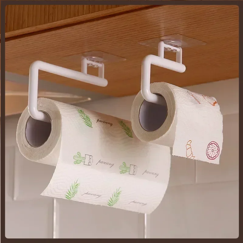 Kitchen Tissue Holder Hanging Toilet Roll Paper Holder Towel Rack Kitchen Bathroom Cabinet Door Hook Holder Organizer
Kitchen Tissue Holder Hanging Toilet Roll Paper Holder Towel Rack Kitchen Bathroom Cabinet Door Hook Holder Organizer