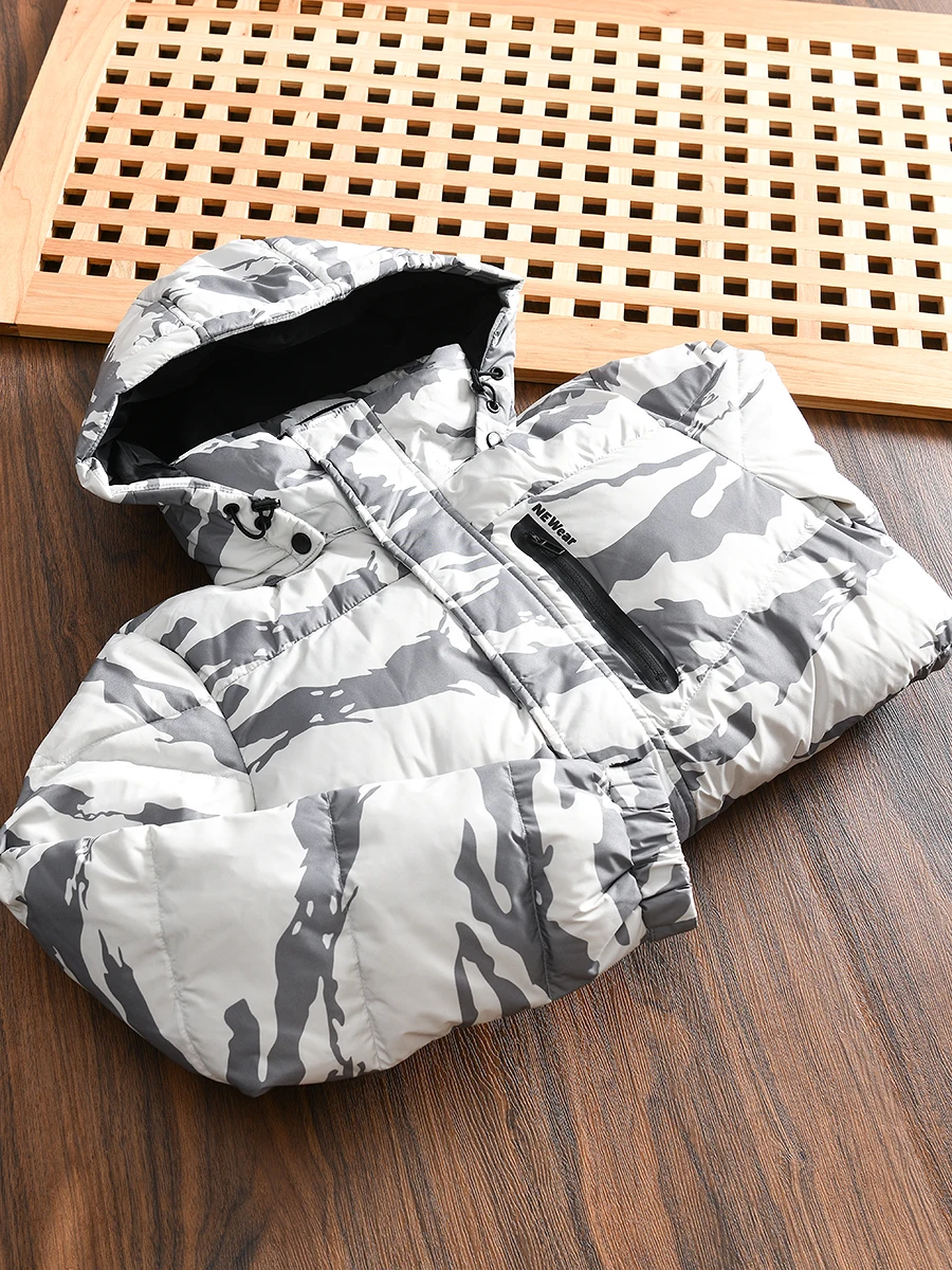 Special Offer! Puffy White Duck Down! Men's Casual Camouflage Hooded down Jacket Outerwear Thickened Youth Trend Outerwear
Special Offer! Puffy White Duck Down! Men's Casual Camouflage Hooded down Jacket Outerwear Thickened Youth Trend Outerwear