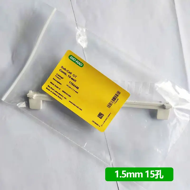 Bole Sub-Cell GT Horizontal Electrophoresis Slot Accessories Comb Bio-Rad1704448 20 Hole 15 Hole 8 Hole
Bole Sub-Cell GT Horizontal Electrophoresis Slot Accessories Comb Bio-Rad1704448 20 Hole 15 Hole 8 Hole