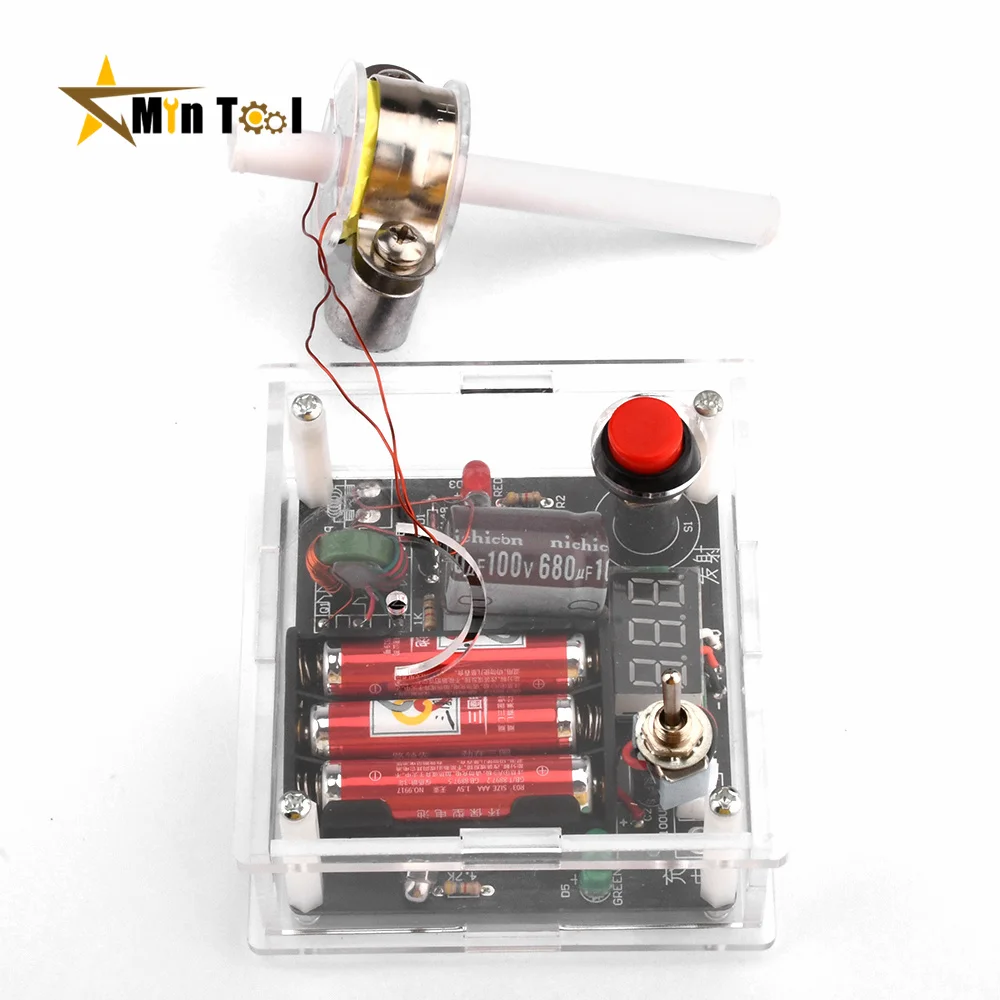 High-voltage Electromagnetic Gun Diy Kit Long-range Shell Primary Coil Booster Module Electronic Diy Kit Power Supply
High-voltage Electromagnetic Gun Diy Kit Long-range Shell Primary Coil Booster Module Electronic Diy Kit Power Supply