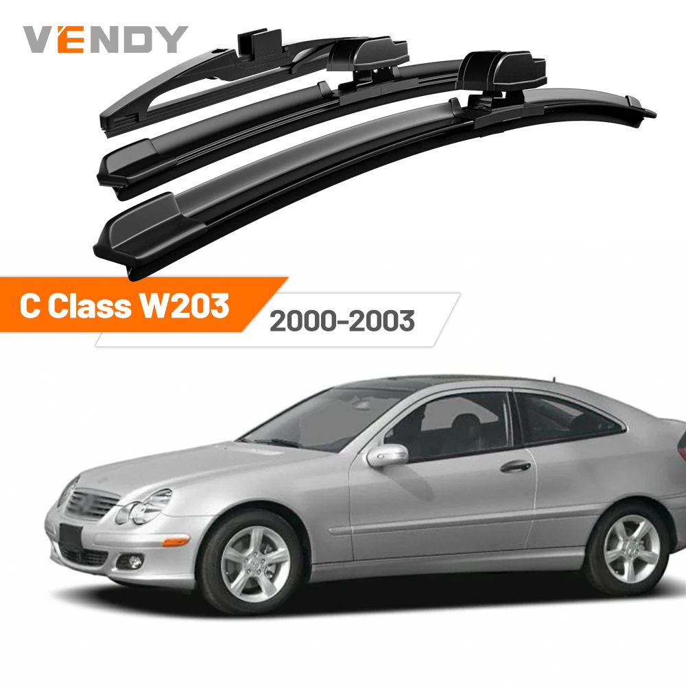 For Mercedes Benz C Class W203 2000-2003 2001 2002 Front & Rear Windshield Wiper Blades Windscreen Wipers Set Accessories
For Mercedes Benz C Class W203 2000-2003 2001 2002 Front & Rear Windshield Wiper Blades Windscreen Wipers Set Accessories