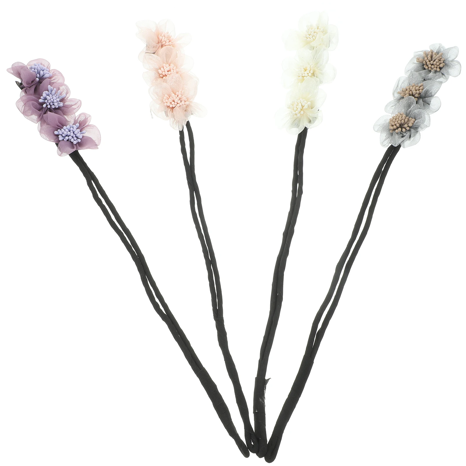 4pcs Flower Bun Makers Accessories Yellow Pink Gray Purple Mesh Comfortable Hairstyles Bun Maker For Hair Gifts
4pcs Flower Bun Makers Accessories Yellow Pink Gray Purple Mesh Comfortable Hairstyles Bun Maker For Hair Gifts