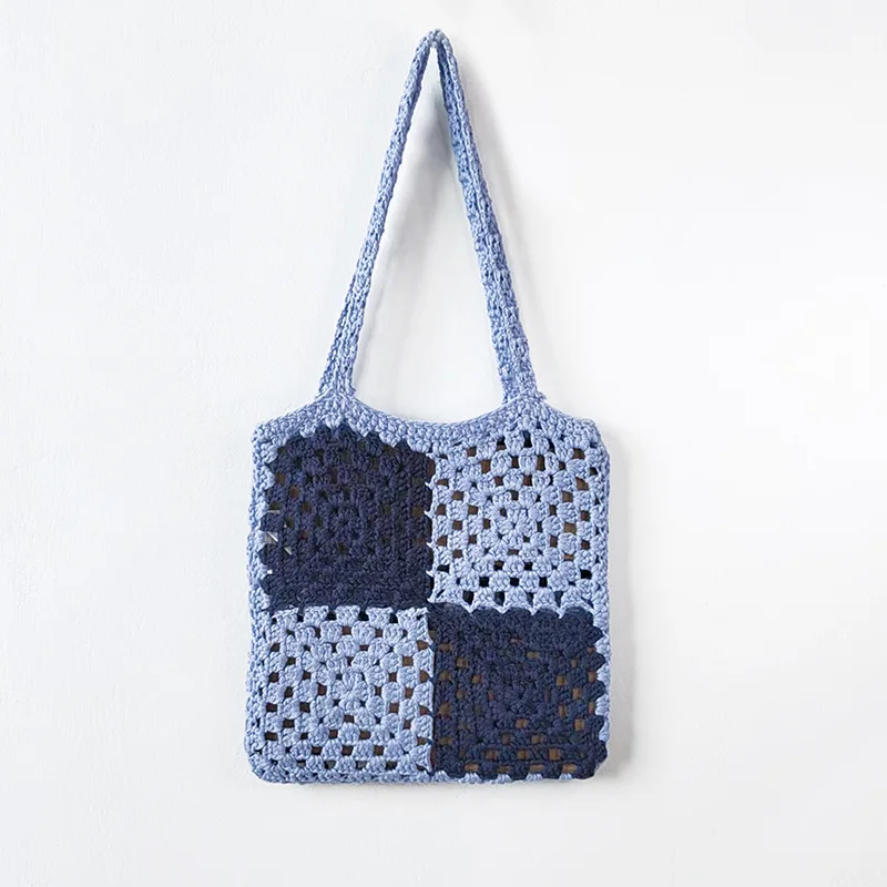 Pure Handmade Hook Contrast Color Ladies Hand Bags Ethnic Style Flower Tote Bag Square Cute Large Capacity Handbags for Women
Pure Handmade Hook Contrast Color Ladies Hand Bags Ethnic Style Flower Tote Bag Square Cute Large Capacity Handbags for Women