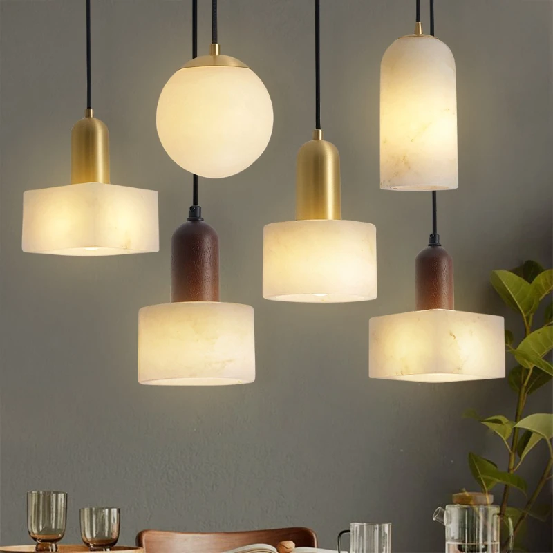 Natural Spanish marble bedroom bedside chandelier modern simple medieval solid wood hotel restaurant B & B
Natural Spanish marble bedroom bedside chandelier modern simple medieval solid wood hotel restaurant B & B