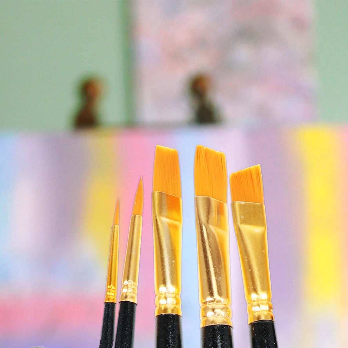 13Pcs Drawing Brushes Set Nylon Painting Brushes Wood Handle Multi-Size Artist Paint Brush Set for Oil Watercolor Acrylic Face
13Pcs Drawing Brushes Set Nylon Painting Brushes Wood Handle Multi-Size Artist Paint Brush Set for Oil Watercolor Acrylic Face