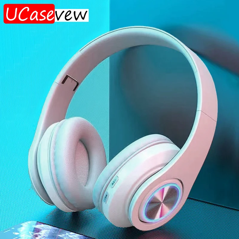 Wireless Headphones Strong Bass Bluetooth Headset Noise Cancelling Bluetooth Earphones Support TF Card for Gaming Music MP3 Gift
Wireless Headphones Strong Bass Bluetooth Headset Noise Cancelling Bluetooth Earphones Support TF Card for Gaming Music MP3 Gift