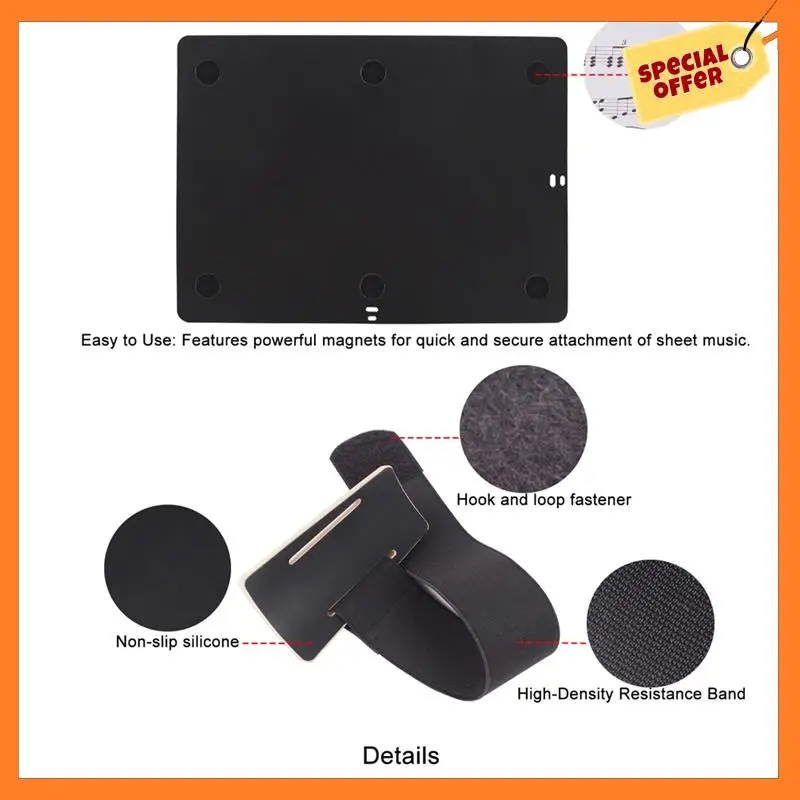AD08-Arm Music Stand Adjustable Arm Strap Folder Universals Arm Music Stand For Easy Music Sheet Access
AD08-Arm Music Stand Adjustable Arm Strap Folder Universals Arm Music Stand For Easy Music Sheet Access