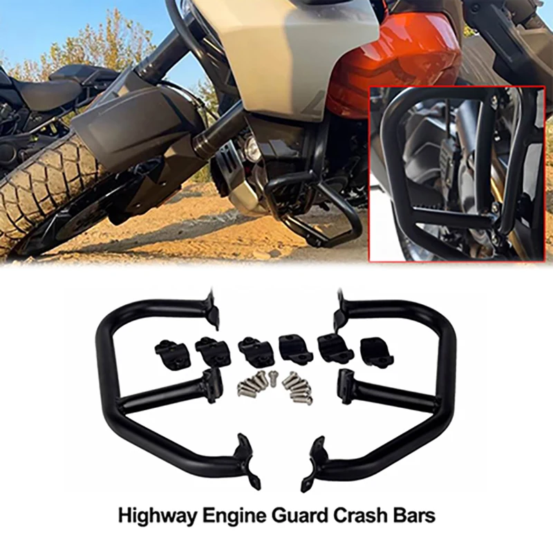 2 шт., удлиненный бампер для двигателя мотоцикла, аксессуары, защита двигателя для Harley Pan America RA1250S RA1250 (2022-2024)
2 шт., удлиненный бампер для двигателя мотоцикла, аксессуары, защита двигателя для Harley Pan America RA1250S RA1250 (2022-2024)