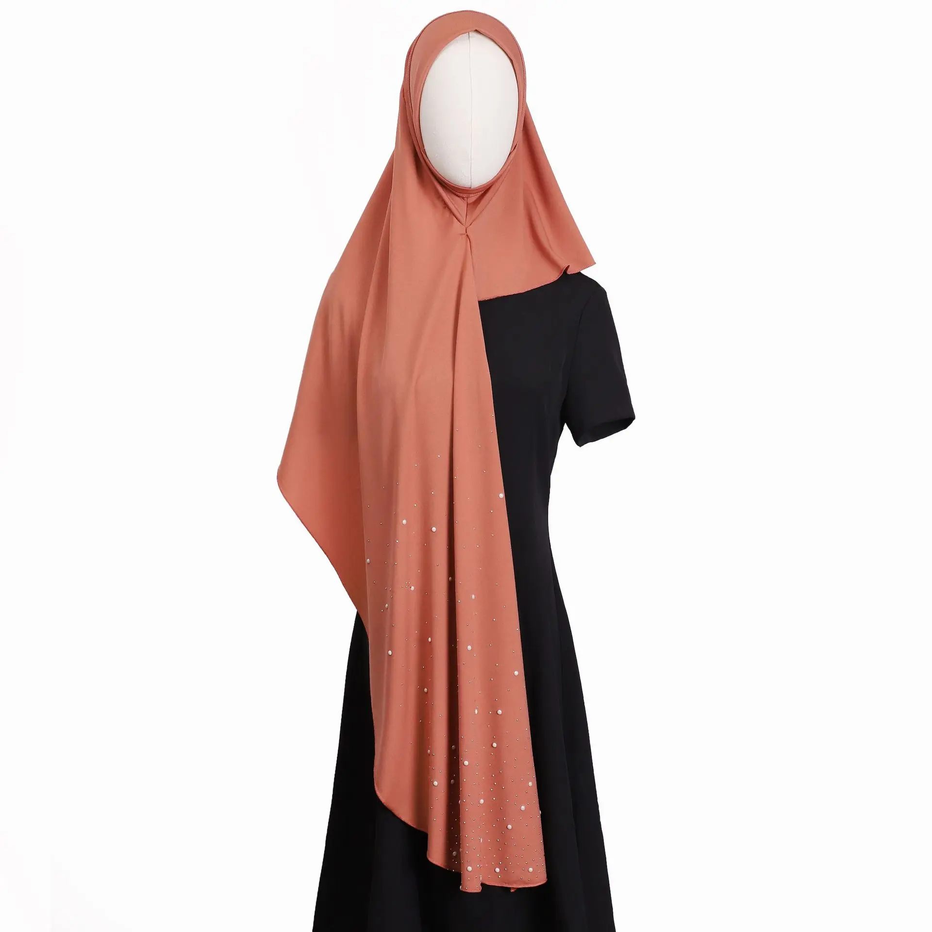 One Piece Amira Instant Scarf Beads Hijab Turban Muslim Women Pull On Ready Made To Wear Headscarf Niqab Nikab Head Wrap Shawl
One Piece Amira Instant Scarf Beads Hijab Turban Muslim Women Pull On Ready Made To Wear Headscarf Niqab Nikab Head Wrap Shawl