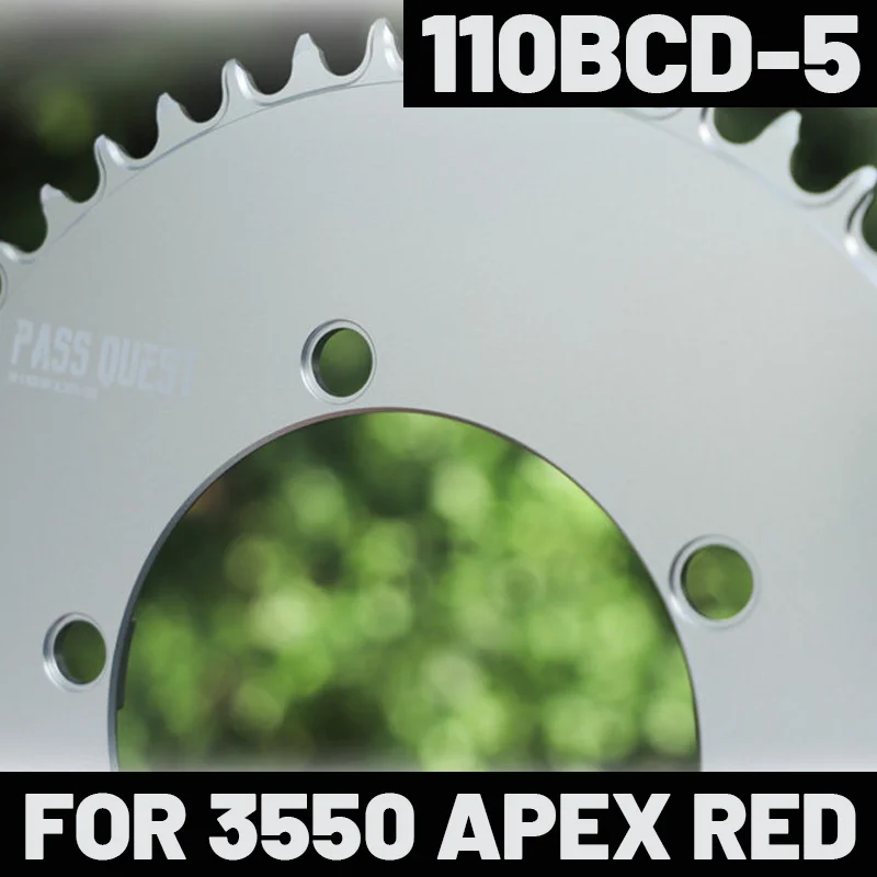 Chainring 110 Bcd 5 Bolt Aero Chainring 110bcd 42t 44 46t 48 50 52t 54 58t 60t Oval Round Plate For Sram 3550 Apex Red 11v 12v
Chainring 110 Bcd 5 Bolt Aero Chainring 110bcd 42t 44 46t 48 50 52t 54 58t 60t Oval Round Plate For Sram 3550 Apex Red 11v 12v