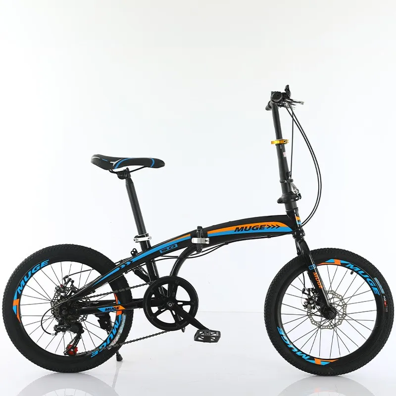 SKIG Folding Shift Disc Brake Bicycle Folding Bike 7 Speed Positioning Shift Bike Men's And Women's Style Mountain Bike Camping
SKIG Folding Shift Disc Brake Bicycle Folding Bike 7 Speed Positioning Shift Bike Men's And Women's Style Mountain Bike Camping