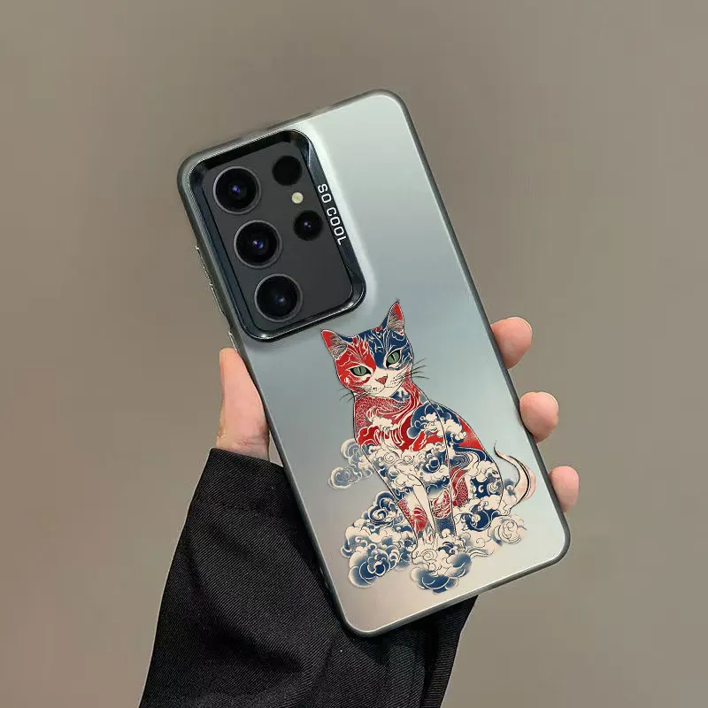 Auspicious Clouds Cat Phone Case for For Samsung S21 S23 S24 FE S25 S24 S23 S22 Ultra Plus Shockproof Laser Back Cover Fundas
Auspicious Clouds Cat Phone Case for For Samsung S21 S23 S24 FE S25 S24 S23 S22 Ultra Plus Shockproof Laser Back Cover Fundas