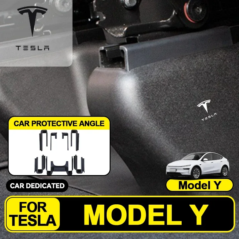 Styling Mouldingss For Tesla Model Y 2020-2026 Seat Protection Integrated All Inclusive Front Kick Protection Angle Accessories
Styling Mouldingss For Tesla Model Y 2020-2026 Seat Protection Integrated All Inclusive Front Kick Protection Angle Accessories