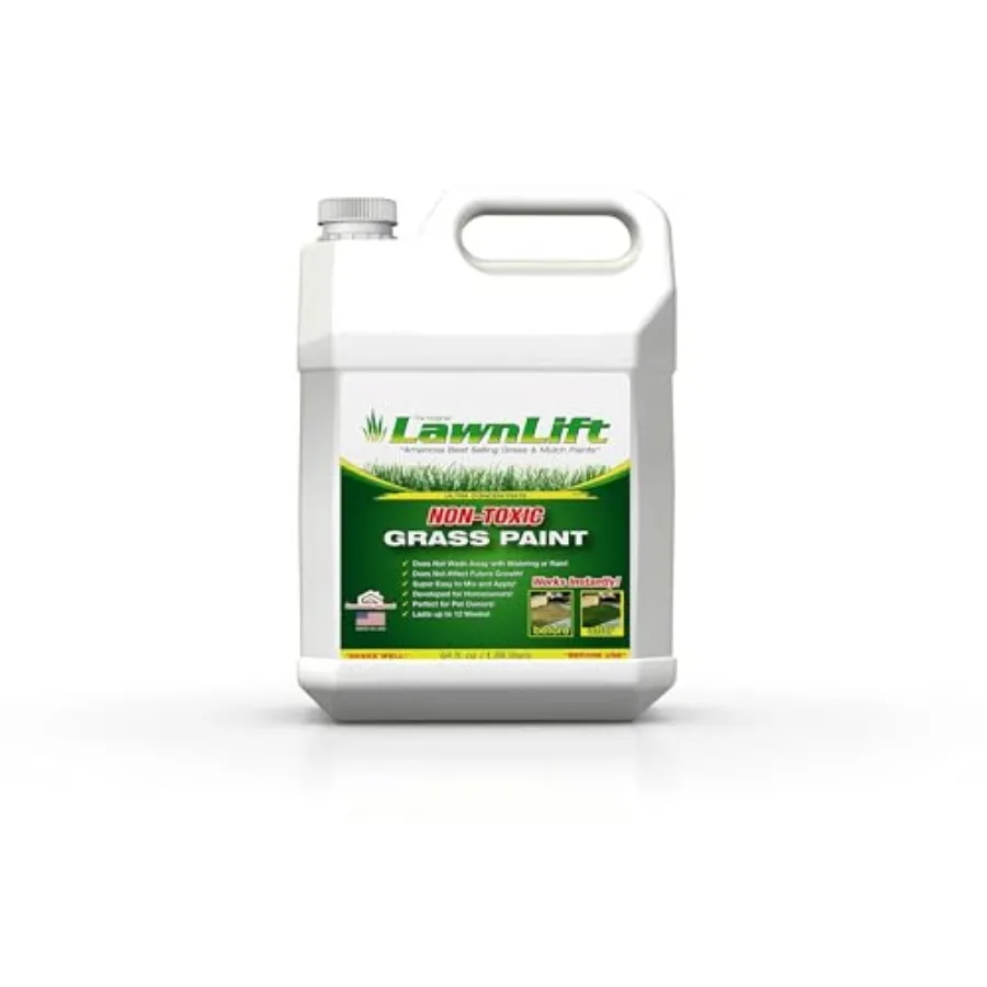 Ultra Concentrated Green Grass Paint 64oz. Covers up to 2000 sq feet* Coverage Will Vary depending on Condition of Grass, Spray
Ultra Concentrated Green Grass Paint 64oz. Covers up to 2000 sq feet* Coverage Will Vary depending on Condition of Grass, Spray